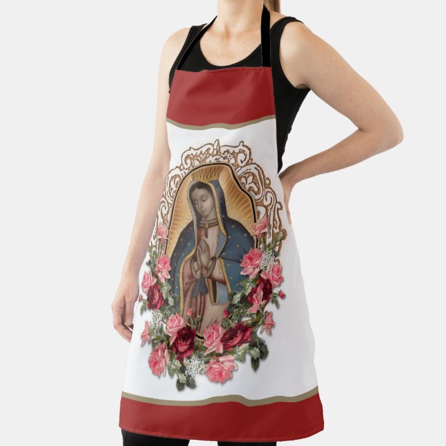 Our Lady of Guadalupe Virgin Mary Roses Apron (Insitu)