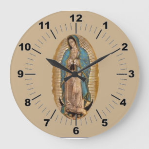 Our Lady of Guadalupe Wall Clock