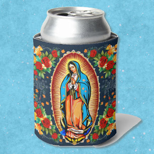 Our Lady of Guadalupe with Name Virgin Mary Can Cooler