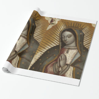 our lady of guadalupe wrapping paper