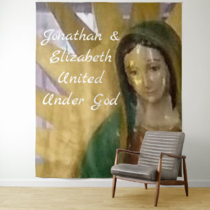 Our Lady of Guadeloupe Customisable Tapestry