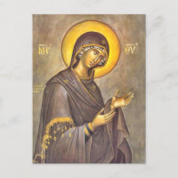 Our Lady of Intercession Orthodox Christian Icon  