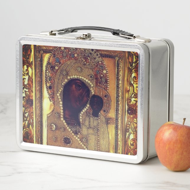 Our Lady of Kazan Metal Lunch Box (In Situ)