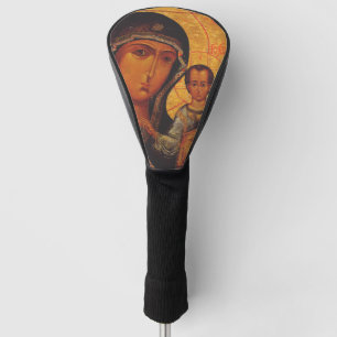 Our Lady of Kazan Orthodox Icon Golf Head Cover