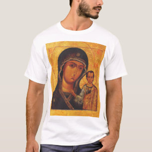 Our Lady of Kazan Orthodox Icon T-Shirt