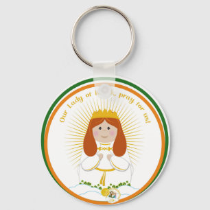 Our Lady of Knock Medal Key Ring