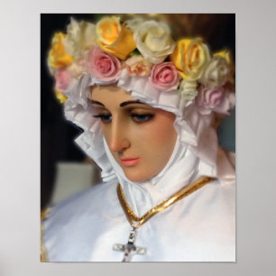 OUR LADY OF LA SALETTE DEVOTIONAL IMAGE. POSTER