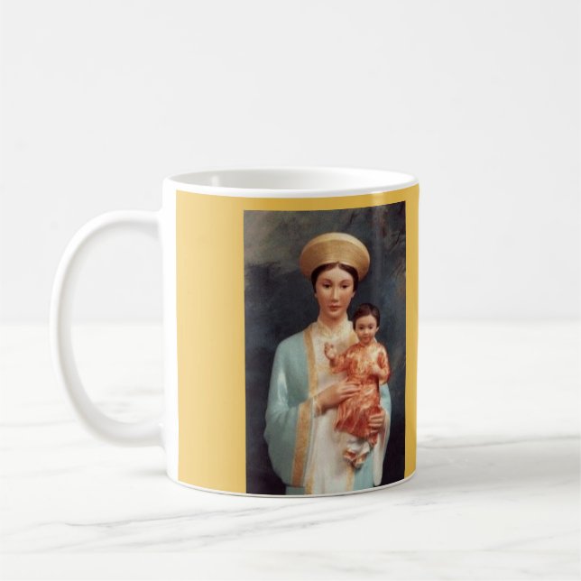 Our Lady of LaVang Mug  Đức Mẹ LaVang Cốc (Left)