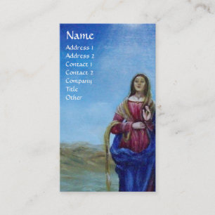 OUR LADY OF LIGHT Madonna of Immaculate Conception Business Card