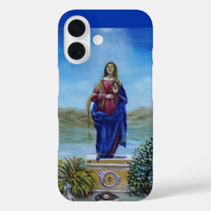 OUR LADY OF LIGHT Madonna of Immaculate Conception iPhone 16 Case