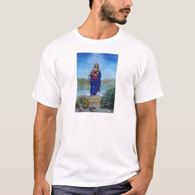 OUR LADY OF LIGHT Madonna of Immaculate Conception T-Shirt (Front)