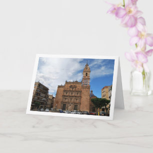Our Lady of Los Angeles Church, Valencia, Spanish Card