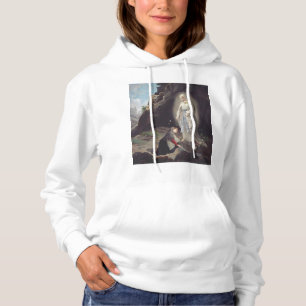 Our Lady of Lourdes Apparition Miraculous Art Hoodie