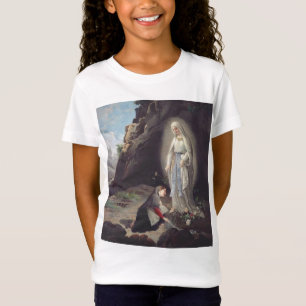Our Lady of Lourdes Apparition Miraculous Art T-Shirt