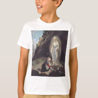 Our Lady of Lourdes Apparition Miraculous Art