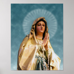 Our Lady of Lourdes Poster