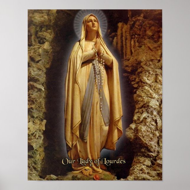Our Lady of Lourdes Poster (Front)