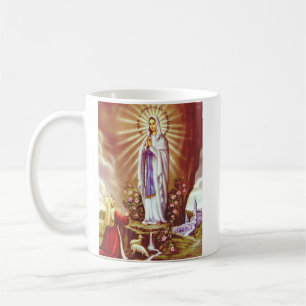 Our Lady of Lourdes Premium Massabielle Art Print Coffee Mug