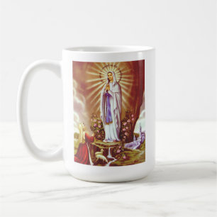 Our Lady of Lourdes Premium Massabielle Art Print Coffee Mug