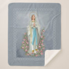 Our Lady of Lourdes Rosary Virgin Mary Roses
