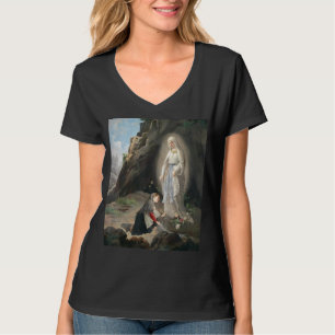 Our Lady Of Lourdes St Bernadette Immaculate Mary T-Shirt