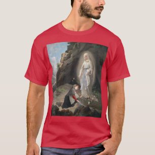 Our Lady of Lourdes St Bernadette Immaculate Mary T-Shirt