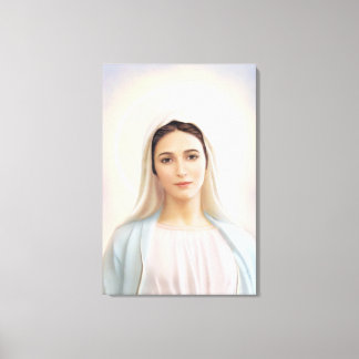 Our Lady of Medjugorje, 24" x 36",  Canvas, 1.5" Canvas Print