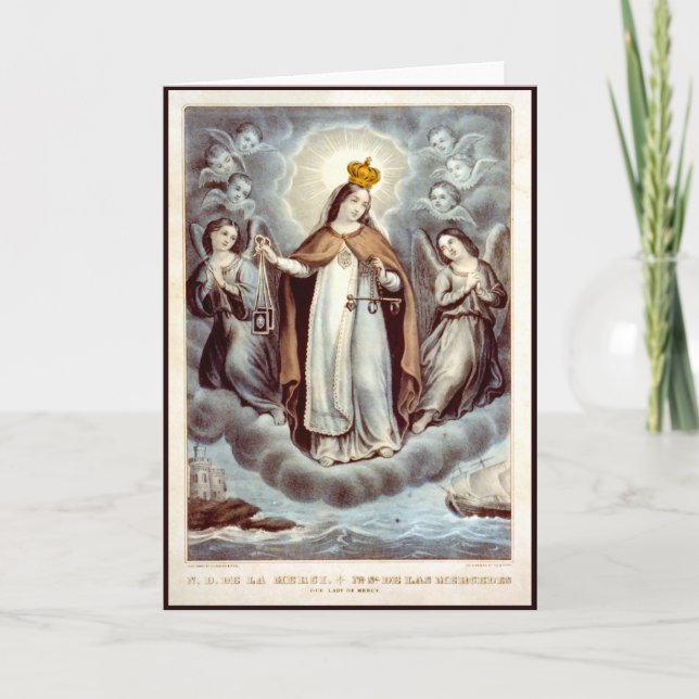 Our Lady of Mercy Card (Front)