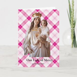 Our Lady of Mercy Card