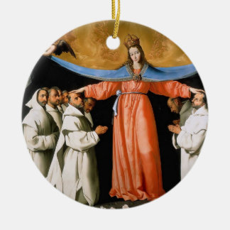 OUR LADY OF MERCY CERAMIC TREE DECORATION