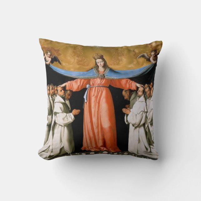 OUR LADY OF MERCY CUSHION (Front)
