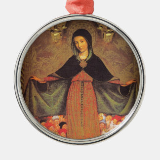 our lady of mercy metal tree decoration