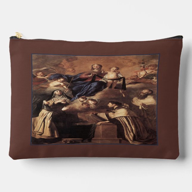 Our Lady of Mount Carmel 1641 Accessory Pouch (Front)