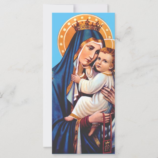 Our Lady of Mount Carmel Devotional Art (Front)