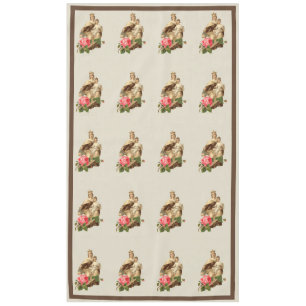 Our Lady of Mount Carmel Jesus Carmelite Tableclot Tablecloth