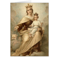 Our Lady of Mount Carmel Mass Offering Card