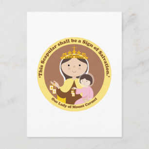 Our Lady of Mount Carmel Postcard