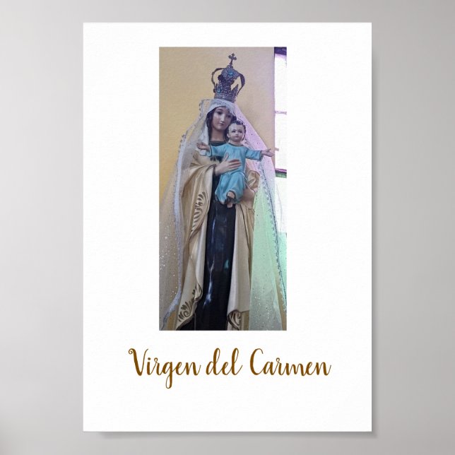 Our Lady of Mount Carmel poster (Front)