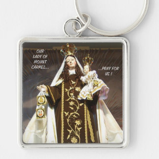 OUR LADY OF MOUNT CARMEL...PRAY FOR US ! KEY RING