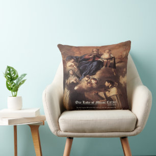 Our Lady of Mount Carmel Prayer Cushion