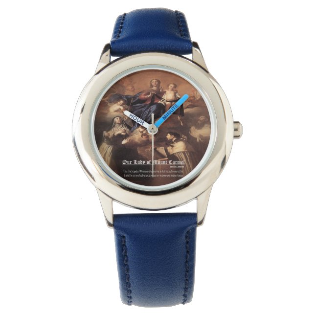 Our Lady of Mount Carmel Prayer Watch (Front)