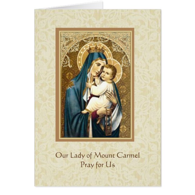 Our Lady of Mount Carmel Scapular Jesus (Front)