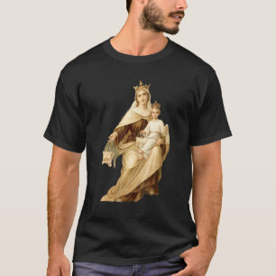 Our Lady Of Mount Carmel Scapular St Teresa Of Avi T-Shirt