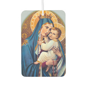 Our Lady of Mount Carmel Traditional Catholic Car Air Freshener