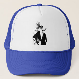 Our Lady of Mount Carmel trucker hat