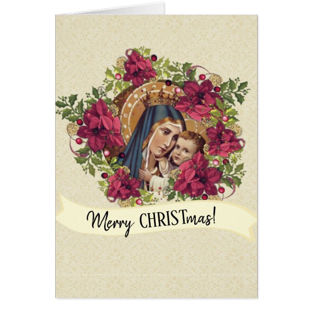 Our Lady of Mount Carmel Virgin Mary Jesus (Front)