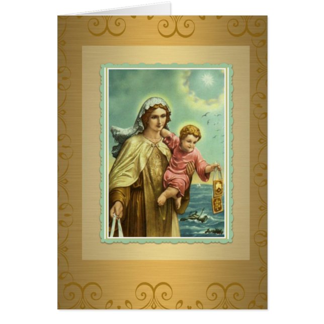 Our Lady of Mt. Carmel Scripture Card (Front)