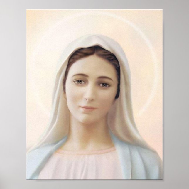 Our Lady of Peace, Medjugorje, Queen of Peace Poster (Front)