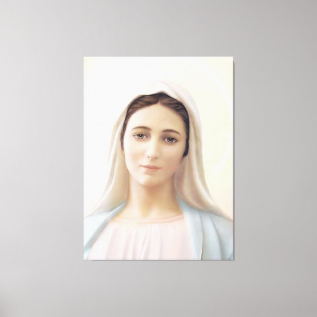 Our Lady of Peace, Mother of Peace, Queen of Peace Canvas Print (Front)