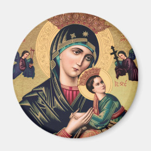 Our Lady of Perpetual Help Beautiful Magnet